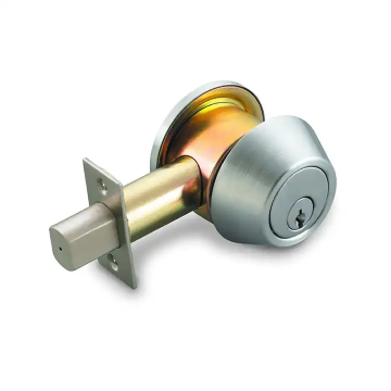 Satin Stainless Steel ANSI Grade 3 Deadbolt Door Lock Set