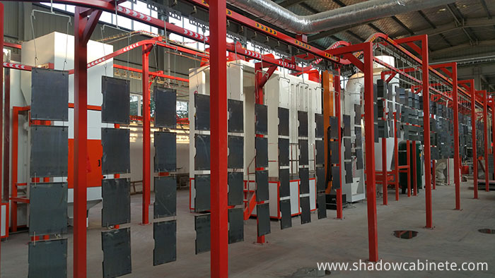 Metal Lockers Powder Coating Lines