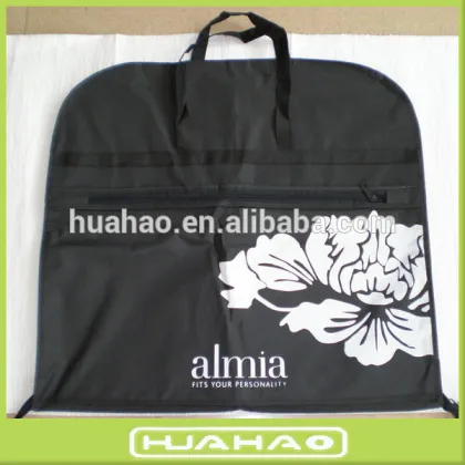 non woven dance costume garment bag with logos