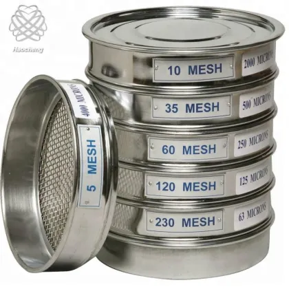 Customized Stainless Steel Test Sieves: 100 micron, 150 micron, 200 micron