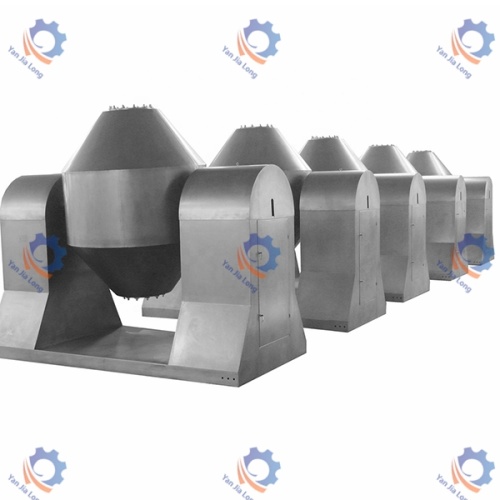 Mesin pengering pemadam vakum rotary kerucut ganda