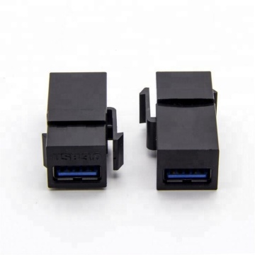 USB 3.0 Keystone Jack Γυναίκα έως θηλυκό προσαρμογέα συζεύκτη
