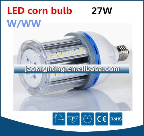 Top quality led 27W corn lamp light e27 e40, smd 5630/2835 corn bulb led light