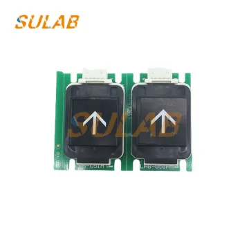 GPS-3 Cop Hop Lop Push Press Button Call Board by Mitsubishi Elevator: Models LHB-051A and LHB-052A