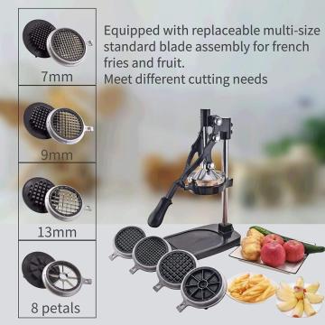 Multi-function Manual Citrus Juicer (Black)