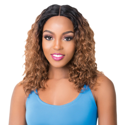 100% HUMAN HAIR LACE WET N WAVY WIG