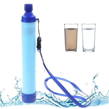 Portable Outdoor Water Purifier: Survival Emergency Drinking Water Purification Pipette Filter