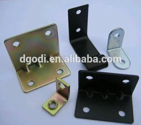 zinc plated steel metal connecting brackets for woods, metal brackets for woods, angle brackets for wood