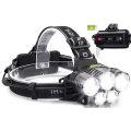 Headlamp pengisian daya yang kuat USB