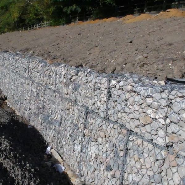 Boîte de gabion galvanisée 2x1x1m