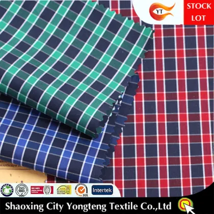 China Manufacture African Fabrics Textile Yarn Dyed Fabric