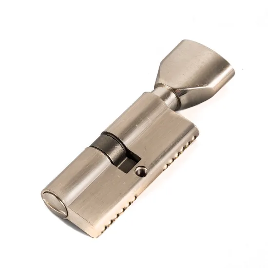 Mortise door lock normal or computer keys cylinder lock with knob brass