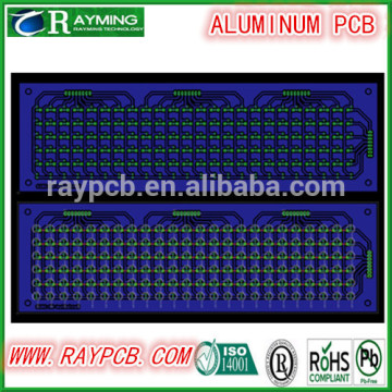 Aluminum pcb with blind hole