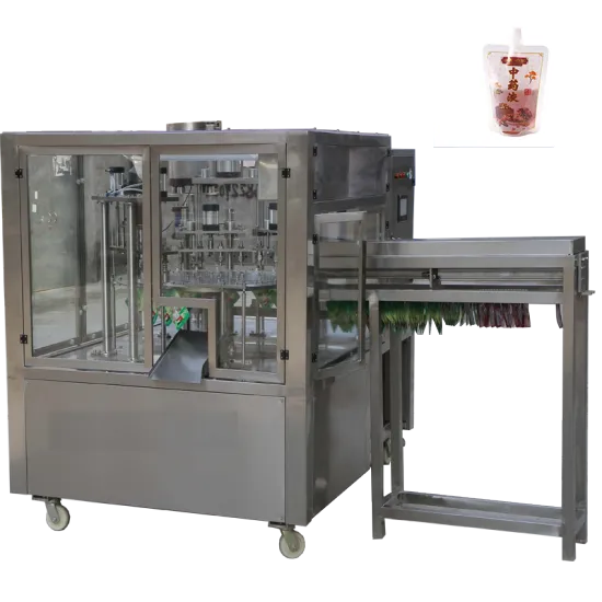 Multi-Function Packaging Machine for Zipper Bags, Doypacks, and Stand-Up Pouches, Specifically for Milk and Other Liquids