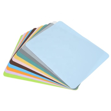 Contemporary Multi-Color Square Kids Silicone Placemat Set - 40x30 cm