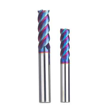 4 Flutes HRC63 Carbide End Mill CNC Cutting Tool