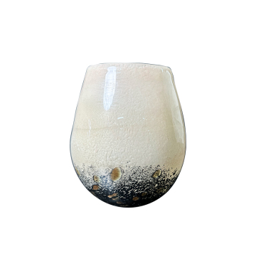 Custom Glass Candle Holder - Modern Egg Shaped Lamp Cover