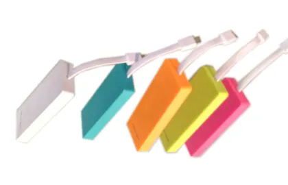 Custom 2800mah Pc Polymer Power Bank For Samsung / Apple / Samsung Galaxy S3