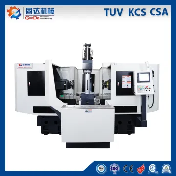 Ultra High Efficiency CNC Double Head Milling Machine