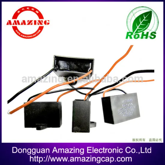 Original fan capacitor ceiling fan motor part smd capacitor cbb61 4.75uf 450v