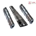Bimetallic 65/132 Conical twin screw barrel para sa mga aplikasyon ng PVC