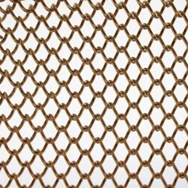 Modern Woven Metal Mesh Curtain for Architectural Decoration