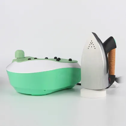 Classic Wooden Handle Steam Station & Iron - Vertical & Industrial Steam Iron