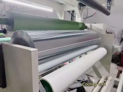 Five Roller Coating Solventless Silicone Coating Machine