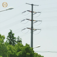 110kV Pólo de aço elétrico de transmissão de energia