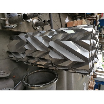 Corrugated Plates Gas-Liquid Mixer