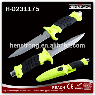 Stainless steel handmade fixed blade fishing knives with sheath