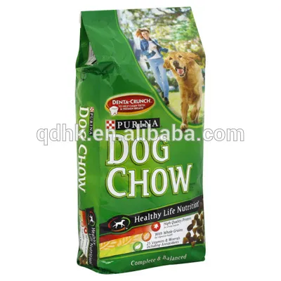 Food grade plastic dog food bags