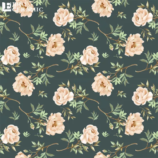 EBRO CERAMIC 600X1200 Art Tile - Flower Design for Interior and Warm Floor Tiles