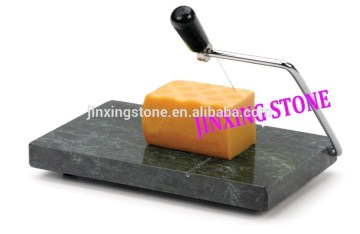 Green Marble Stone Cheese Wire Slicer/StoneCheese Cutter Board