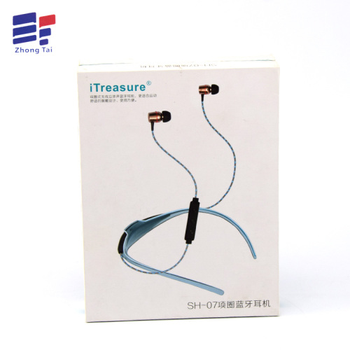 Custom earphone cardboard packaging box