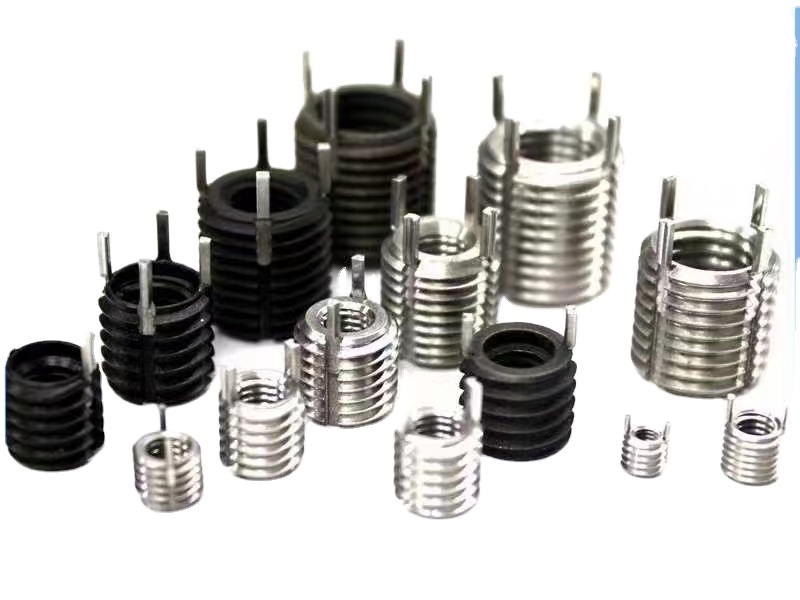 18-8 High Strength Stainless Steel 304 Four Key Locking Heavy Type 3/8 Inch Thread Insert for Wire Product Genre