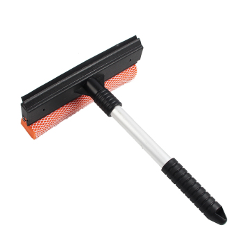 Professional Long-Handle Window Squeegee for Efficient Glass Cleaning