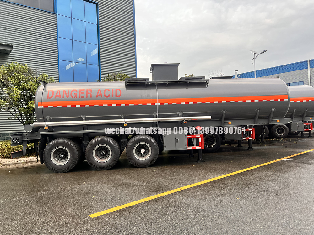 Chemical Tanker Semi Trailer Price Jpg