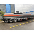 18,000-37,000 liters Danger Acid/ Chemical Liquid Tank Transport Semi Trailer