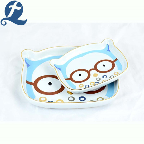 Fashion Popular Shaped Applique Ceramic Pet Bowl