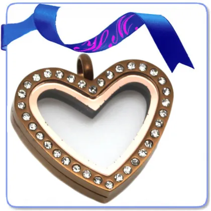 best friends forever broken heart pendant