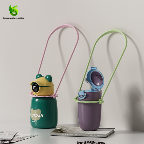 Stylish Universal Water Cup with Unique Rope Handle