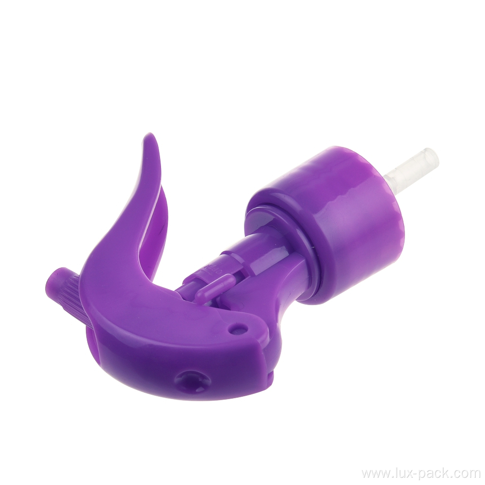 Customized size trigger sprayer all plastic colorful trigger sprayer 28 410