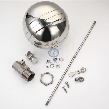 4-inch roestvrijstalen SS304/316 2-weg balvlotventiel voor watertank, PN16
