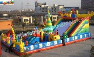 ODM Funny Outdoor Games 0.55mm PVC Tarpaulin Inflatable Amu