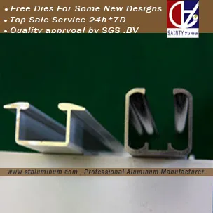 aluminum c channel with Kinds of surface colours and good price