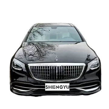 Upgrade Kit for Benz W221 2006-2012 to W222: Bumper, Grille, Hood, Fender, and Auto Lamps