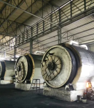 environmentally friendly waste tire pyrolysis machinery