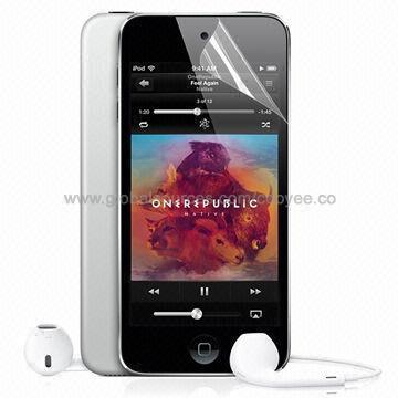 Clear Screen Protector for iPod Touch 5, OEM/ODM Orders are Welcome