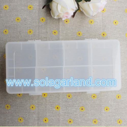 4,6 * 10,4 * 20,4 cm 8-container plastic persoonlijke organizer opbergdoos